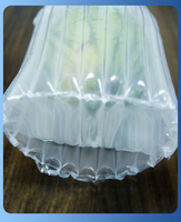 GZGJ Sacs à colonnes d'air en PE+PA gonflables en vrac, film protecteur de 40 microns, pour fruits, pastèque, emballage antichoc, coussin à bulles
