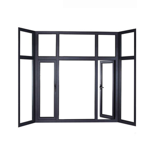 Fenêtre moderne à rupture thermique Design personnalisé extérieur en <span class=keywords><strong>aluminium</strong></span> double verre <span class=keywords><strong>baie</strong></span> et Bow windows - Product Image 3