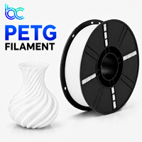 Becreative 1,75mm PETG 3D-Drucker Filament 1kg Spule Hitzebeständig 80°C Hohe Zähigkeit Funktionale Teile Druck 3D-Drucker