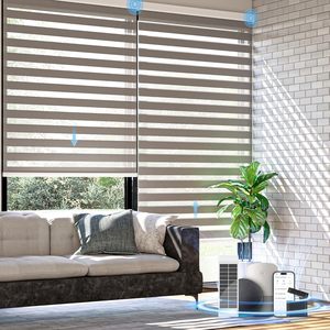 Tùy chỉnh Zebra Rèm cho phòng khách phòng ngủ cửa sổ ngày đêm kép Con lăn Shades UV chặn nhà văn phòng rèm - Product Image 3