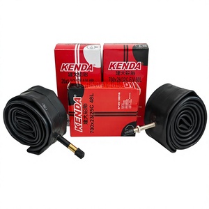 Chambre à air pour vélo de montagne et de route, toutes tailles (12/14/16/<span class=keywords><strong>18</strong></span>/20/24/26/27.5/29 pouces, 700C), avec valves Schrader et Presta - Product Image 3