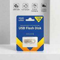 Clé USB promotionnelle avec logo personnalisé, garantie de 2 ans, clé mémoire pour événements d'entreprise, 8 Go, 16 Go, 32 Go, 64 Go