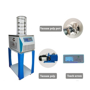 LGJ-30 Nouvelle machine de lyophilisation sous vide de laboratoire miniature avec chauffage pour la transformation alimentaire 220V - Product Image 6