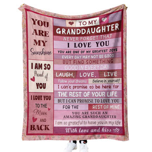 Coperte in Pile e Flanella per Regali alla Famiglia: Papà, Mamma, Figlio, <span class=keywords><strong>Figlia</strong></span>, Nonna, Nonno, Nipote, Nipotina - Product Image 3