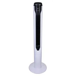 46" 46 Inch CE certificate whole room big size air circulating abs plastic white body smart tower fans cooling