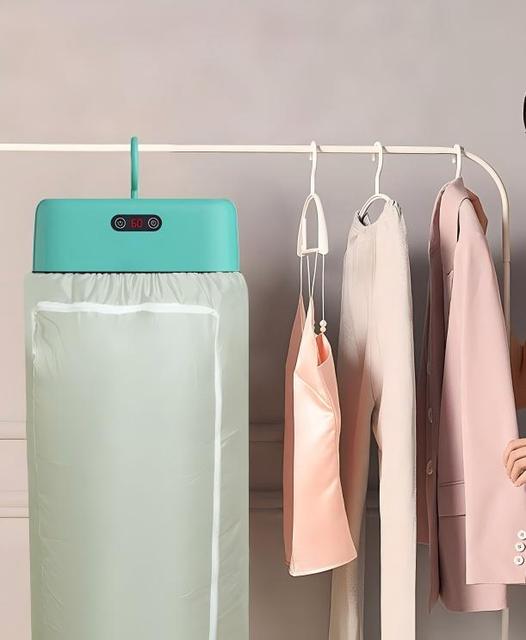 Hotselling Dryer with Remote,Portable Folding Clothes Dryer,Rapid Air Drying Garment Machine,Compact for Travel Use