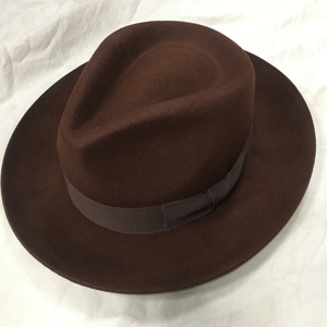 Sombrero Fedora de Fieltro de Lana Retro Británico de Alta Calidad y Lujo con Forro de Satén en Varios Tamaños para Hombre - Product Image 5