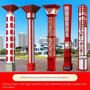 Las mejores lámparas de patrón Decorativo Europeo, lámpara de camino de pasarela de patio exterior, luz led de jardín, iluminación de paisaje - Product Image 3