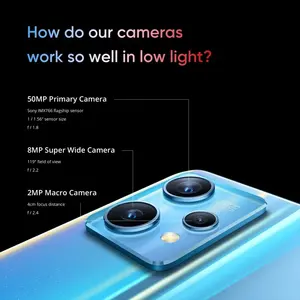 <span class=keywords><strong>Realme</strong></span> <span class=keywords><strong>9</strong></span> <span class=keywords><strong>Pro</strong></span> Plus 5G Teléfono móvil original Versión global Dimensity 920 Son-y Imx766 OIS Cámara NFC 60W Superdart 6,4 ''AMOLED - Product Image 6