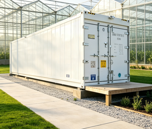 Contenedor Hidropónico Vertical Skyplant Modelo 001 con Clima Controlado, Iluminación LED, Riego Automático, Cultivo Comercial de Azafrán Durante Todo el Año - Product Image 1