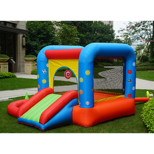 Happy Backyard <b>Small</b> Children Water <b>Slide</b> Playground Outdoor Kids Inflatable Air Jumping Bouncer Jump House Inflatable Bouncer J - Product Image 5