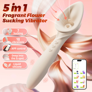 Masturbador Vibrador con Succión al Vacío y Forma de Pétalo, Cuerpo Delgado para el Placer Femenino, Juguetes Sexuales para la Masturbación Femenina - Product Image 4