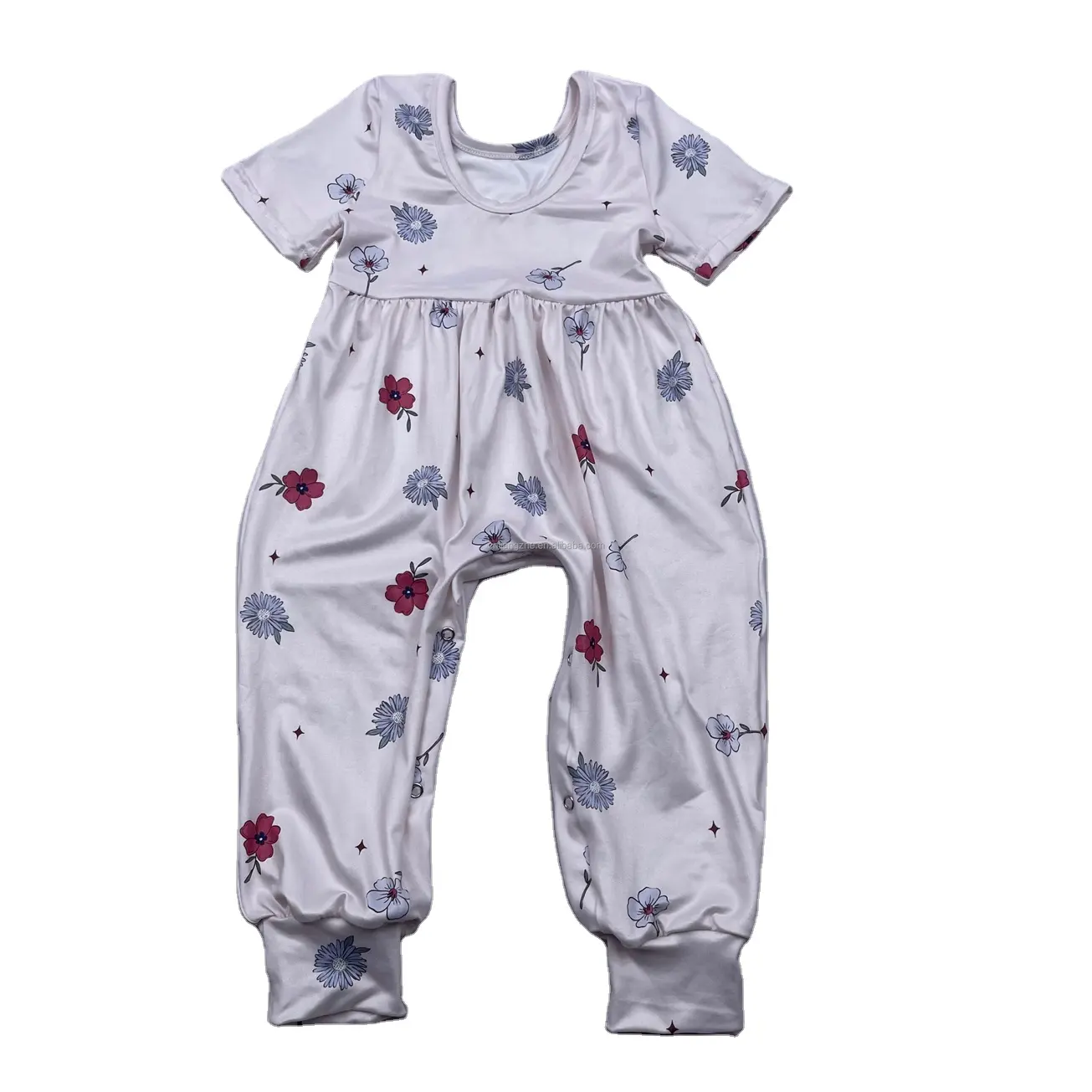 Spider Web Flower Designs Gasse Katzen Neugeborenes Baby Onesie mit Bogen Mama und ich Leggings Neujahr Baby kleidung