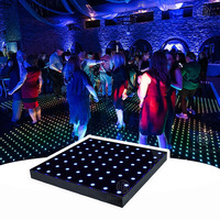 Plancher de danse LED, achat de lumières de scène de fête disco, vidéo, panneaux de pixels LED pour mariage, plancher de danse LED