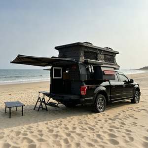 Remolque de Viaje con Techo Elevable <span class=keywords><strong>para</strong></span> Campamento, Aislado <span class=keywords><strong>para</strong></span> las <span class=keywords><strong>4</strong></span> Estaciones, Compatible con Camionetas Ford F150 - Product Image 2