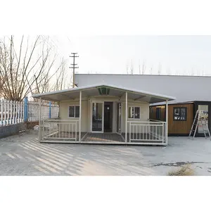20ft 40ft New technology and new layout foldable expandable prefabricated modular folding portable container house