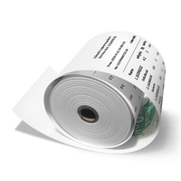 Luo likin — distributeur de étiquettes thermiques, original, à bas prix 80x80mm, pour imprimante, billet étanche de haute qualité