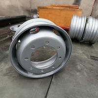 Jantes en acier certifiées ISO 19,5x7,50 pour camion lourd Hino série 500, Isuzu F-Series, Nissan UD moyen, camion moyen