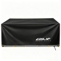 Housses de protection 420D Oxford résistantes à l'usure pour mobilier de jardin, housses extérieures anti-neige et anti-pluie pour mobilier de patio avec cordon de serrage sécurisé et ouvertures d'aération