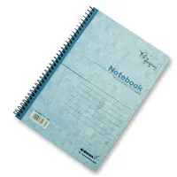 Carnet/Agenda HQB en papier kraft recyclé écologique, reliure spirale, couleurs personnalisées, emballage, formats A5/A6