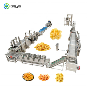 Ligne de production entièrement automatique de frites surgelées industrielles, machine à fabriquer des chips de manioc frais et des chips de pommes de terre - Product Image 5
