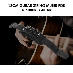 18cm corda per chitarra muta tastiera per chitarra Muting involucro stile Punk corda smorzatore corda Muter - Product Image 5
