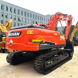 รถขุดตีนตะขาบขนาดกลาง Doosan DX225 ของแท้จากเกาหลี น้ำหนัก 22.5 ตัน ชั่วโมงการทำงานต่ำ อุปกรณ์ก่อสร้างระบบไฮดรอลิก - Product Image 5