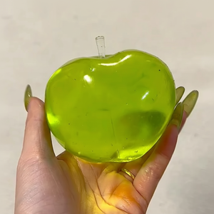Juguete Antiestrés de Manzana Verde, Bola de Azúcar de Malta de Rebote Lento Maleable que se Pega a la Mano, Tipo Ramune de Té Verde - Product Image 2