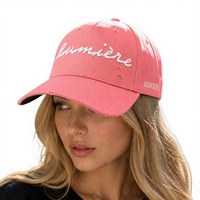 Op maat gemaakte 5-delige dobby-weave baseballcap met geborduurd logo, snapback pet voor heren en dames, sportief stippen-/fruitpatroon.