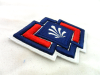 En gros, Patchs brodés thermocollants personnalisés pour vêtements, motifs lettres, matelassage, badges 3D et appliques