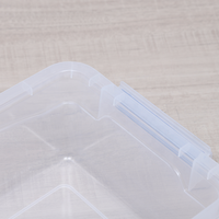 Vente flash : Ensemble de contenants alimentaires en plastique de qualité alimentaire, 4L, 5,5L, 10L, 16L, couvercles hermétiques disponibles pour les commandes en gros