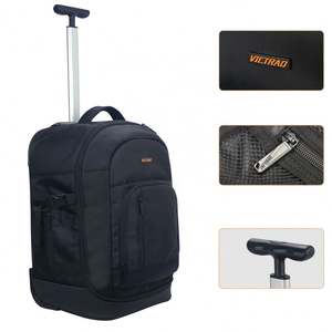 OEM Factory 2-In-1 15.6-Inch Laptop <b>Backpack</b> Unisex Durable Lightweight With Telescoping Handle Water-Resistant In-Line <b>Wheels</b> - Product Image 5