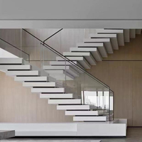 VIKO 2023 – escalier suspendu en chêne moderne pour maison, escalier flottant