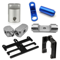 Pièces en aluminium anodisé de haute qualité sur mesure, usinage CNC de précision, usinage CNC de l'aluminium