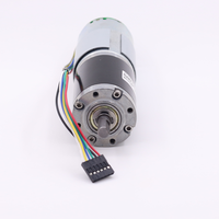 Moteur CC à aimant permanent ASLONG PG42-775B 24V 775 avec boîte de vitesses planétaire et encodeur, couple élevé, 42 mm, pour ventilateur d'appareil ménager et télécommande