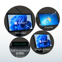 Pos Terminal Machine Caisse Enregistreuse Système Matériel Android windows Vente Tout en Un POS 18.5 "Touch Smart Bill Cashless Business