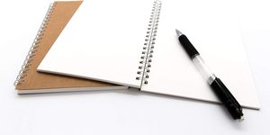 Diario barato Bloc de notas Diario Cuaderno de bocetos en blanco Papel grueso Cubierta suave Espiral Marrón Cuadernos ecológicos - Product Image 4
