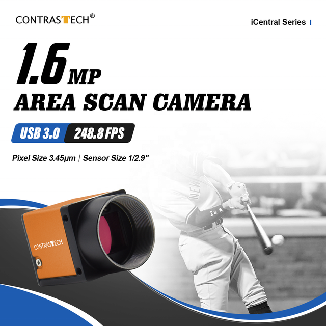 1.6MP 249 Fps 77 Fps GigE USB 3.0  IMX273 1/2.9 Global CMOS Mono Color 3d Machine Vision Video Camera for Detection