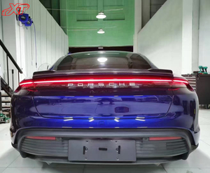 กันชนท้ายรถคาร์บอนไฟเบอร์ชุดบอดี้สปอยเลอร์สำหรับ Porsche taycan teachert TAIL Wing 19-23 - Product Image 4