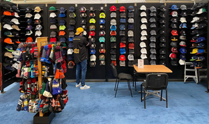 ZG 플랫 챙 자수 인쇄 사용자 정의 로고 남성 빈 고라 스포츠 스냅 백 야구 모자 장착 모자 - Product Image 6