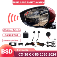 Système de surveillance des angles morts du rétroviseur de voiture BSD BSA BSM, capteur de stationnement, système d'alarme intelligent pour voiture Mazda CX-30 CX-50 CX30 CX50