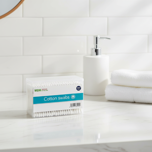 Nouveau design, cotons-tiges jetables à ouverture facile, 200 pièces, pour le maquillage - Product Image 1