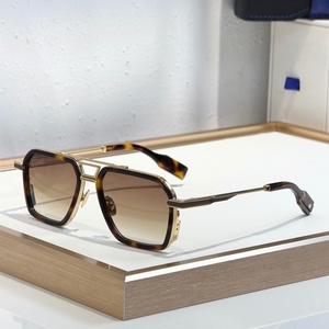 T-HE <span class=keywords><strong>SHADOW</strong></span> 55-18-149 Lunettes de soleil de haute qualité pour hommes et femmes, lunettes de soleil de créateur, style punk classique, luxe, titane, UV400, avec boîte - Product Image 2