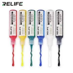 RELIFE RL-UV seri 901 UV curing solder ma sk tinta untuk ponsel perbaikan alat