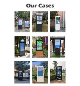 Machine de publicité de signalisation numérique LCD extérieure haute luminosité 4K Smart IP65 étanche kiosque anti-déflagrant pour bus de ville - Product Image 4