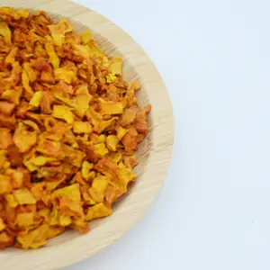 Chinesisches gesundes getrocknetes Kürbis-granuliertes dehydriertes Gemüse Hochwertiges getrocknetes Gemüse