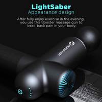 Pistolet de massage corporel électronique sans fil OEM à marque privée, pistolet de massage électronique pour fascias