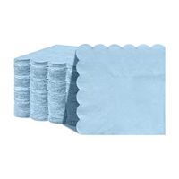 Serviette de table carrée simple en dentelle personnalisable, colorée, pour mariage, fête, hôtel, décoration de table – Produit transfrontalier très demandé