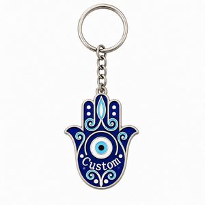 Llaveros Personalizados al por Mayor con Ojo Turco, Llaveros de Viaje de Cultura Turca, Amuleto Tradicional, Souvenir, Llavero de Metal - Product Image 2