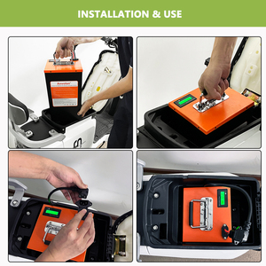 Batterij 48V 50ah Lithium Ion Elektrische Motorfiets Batterij E-Bike E-Scooter Voor Verheven - Product Image 3